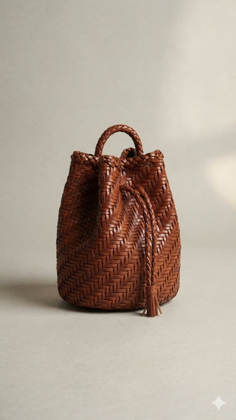 Gioia — Full-grain vegetable-tanned leather, unlined