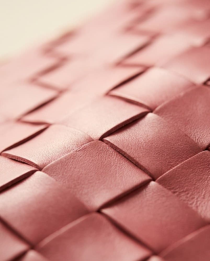 Rectangular Tote in Rose — view 2